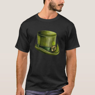 T-shirt Shamrock Casquette de Leprechauns Vert sur St Part