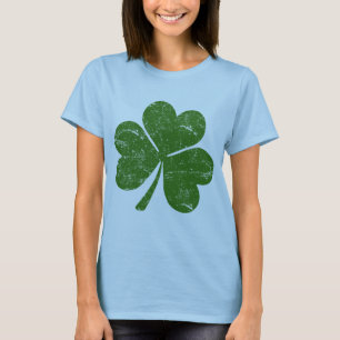 T-shirt Shamrock de classique du jour de St Patrick vert
