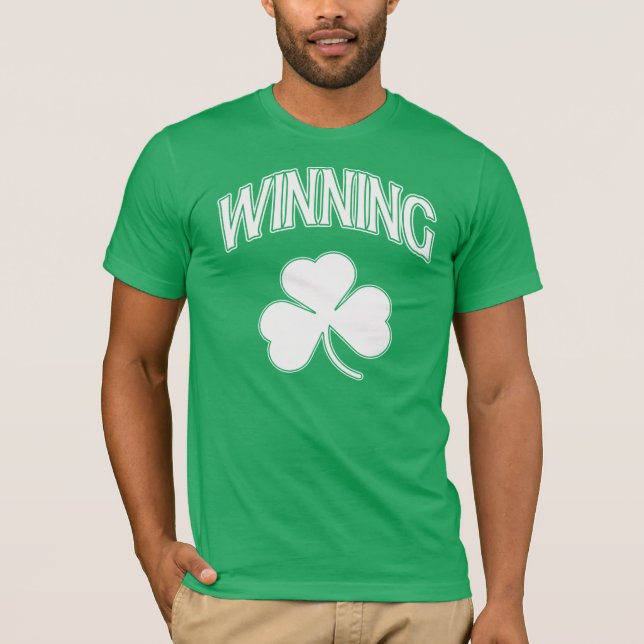 T-shirt Shamrock de gain (Devant)