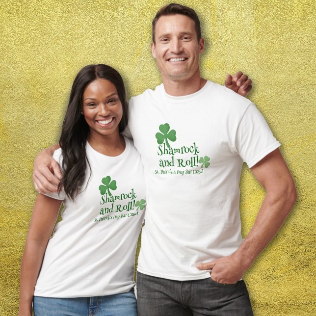 T-shirt Shamrock de la Saint-Patrick (Créateur téléchargé)