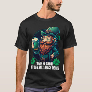 T-shirt Shamrock de la Saint Patrick Leprechaun Bière vert