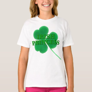 T-shirt Shamrock de la Saint-Patrick Princesse irlandais