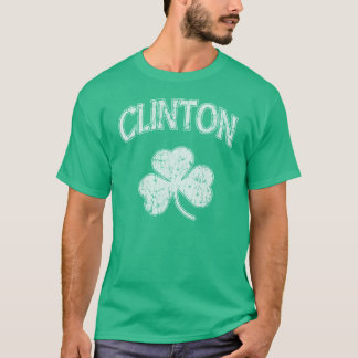 T-shirt Shamrock d'Irlandais de Clinton