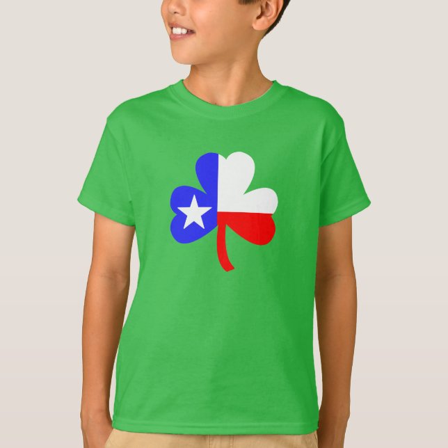 T-shirt Shamrock du Texas (Devant)
