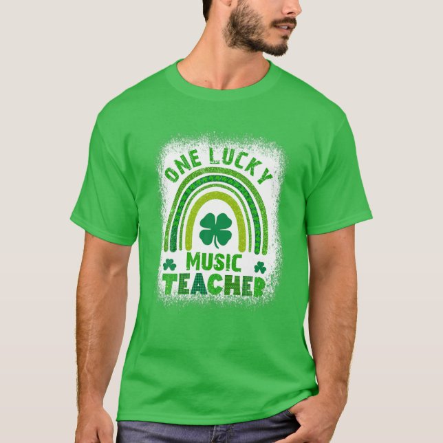T-shirt Shamrock féminin Un Jour de la Saint Patrick d'ens (Devant)