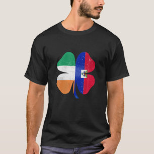 T-shirt Shamrock haïtien irlandais Haïti Irlande St. Pat