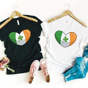 T-shirt Shamrock Heart Ireland