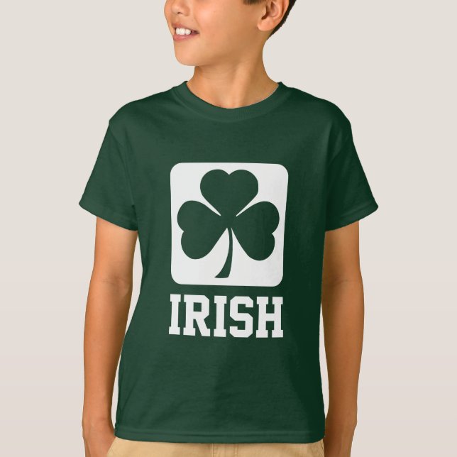 T-shirt Shamrock irlandais (Devant)
