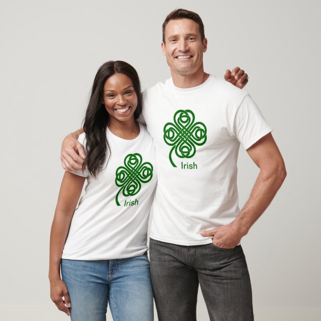 T-shirt Shamrock irlandais (Unisexe)