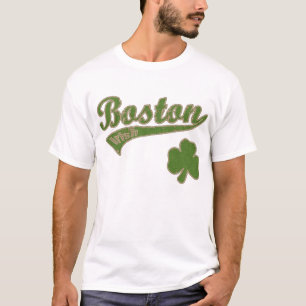 T-shirt Shamrock irlandais de Boston