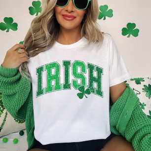 T-shirt Shamrock irlandais Retro St Patrick's Day