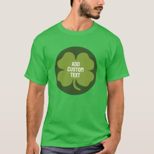 T-shirt shamrock Jour de la Saint Patrick - Cute famille p