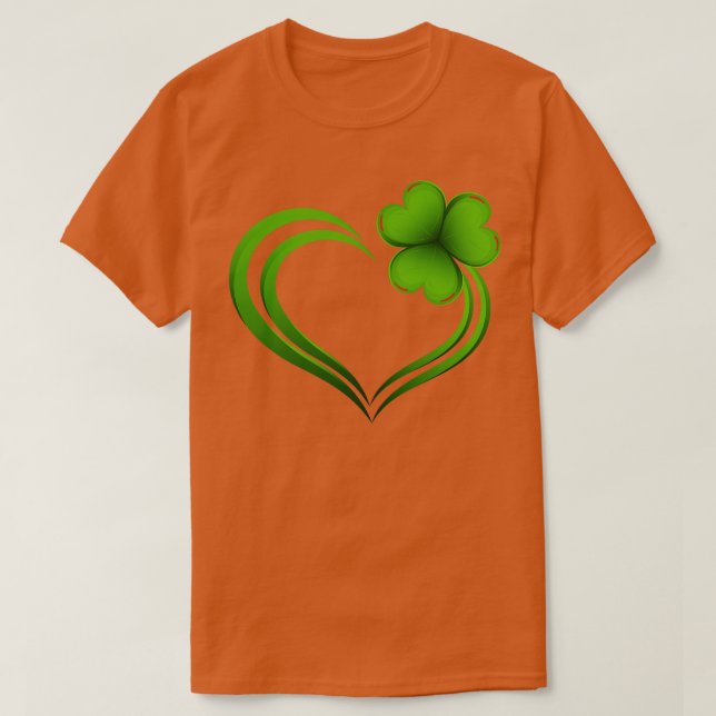 T-shirt Shamrock le plus froid dans le champ (Design devant)