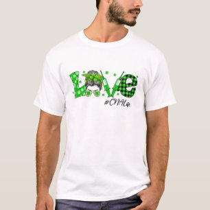 T-shirt Shamrock Love CNA Life Jour de la Saint Patrick Me