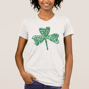 T-shirt shamrock Music Notes