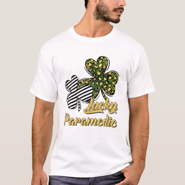 T-shirt Shamrock Saint-Patrick (Devant)