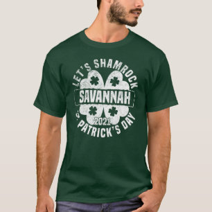 T-shirt Shamrock Savannah St Patrick's Day 2021