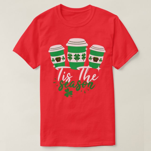 T-shirt Shamrock shake Tis (Design devant)