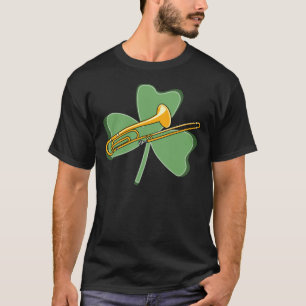 T-shirt Shamrock Trombone