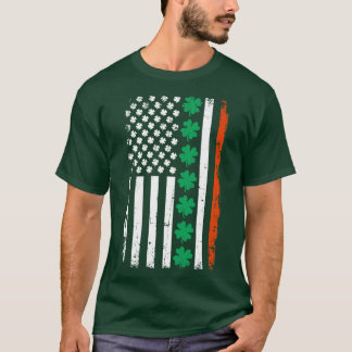 T-SHIRT SHAMROCK USA JOUR DE LA SAINT PATRICK 1