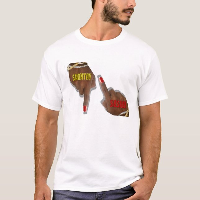 T-shirt Shantay que vous restez, flânez les points partis (Devant)