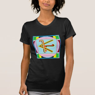 T-shirt Shanti i.e. Paix : Symbole de guérison Karuna Reik