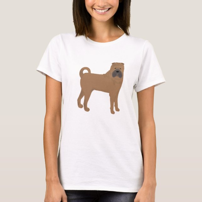 T-shirt Shar Pei (Devant)