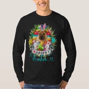 T-shirt Shar Pei Chien Dans Les Oeufs De Pâques Basket Bun
