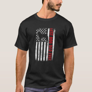 T-shirt Shar Pei Meilleur Chien Papa Jamais Drapeau Améric