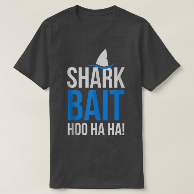 T-shirt Shark Bait Hoo Ha Ha Pop Culture Shark Lover Tank  (Design devant)