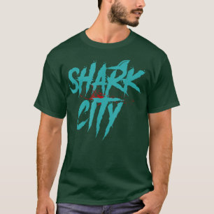 T-shirt Shark City, San Jose Savages, San Jo, 408, Sj San