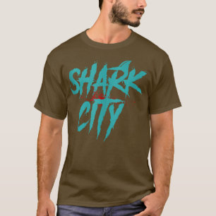T-shirt Shark City, San Jose Savages, San Jo, 408, SJ San