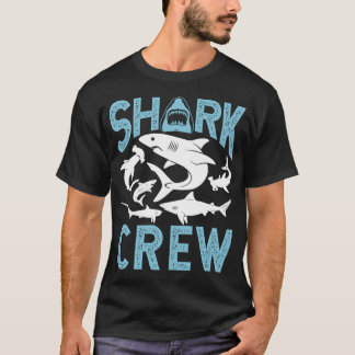 T-shirt Shark Crew boy friend
