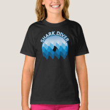 T-shirt Shark Diver