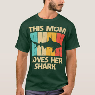 T-shirt Shark Drôle pour maman maman Hammerhead Tiger Shar
