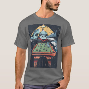 T-shirt Shark Funny TeamFunny Cadeau Zip