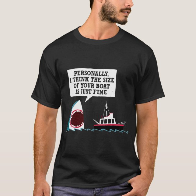 T-shirt Shark Polite Shark friends boy (Devant)