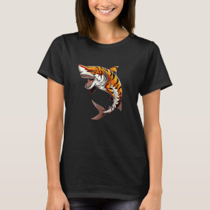 T-shirt Shark - Requin Tigre - Requin Fabriqué En Tiger