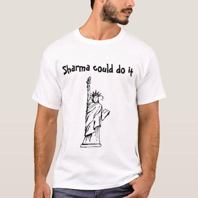 T-shirt Sharma a pu le faire (Devant)