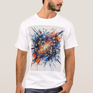 T-shirt Shatter burst Tee
