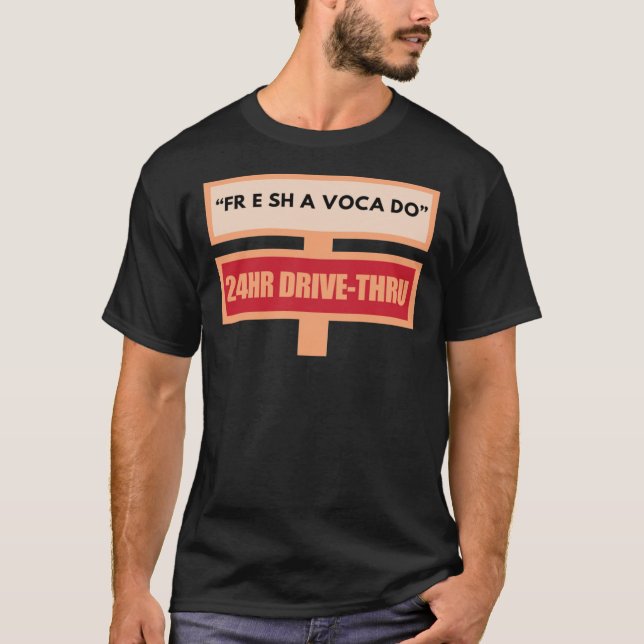 T-shirt Shavacado Shavacado frais Avocado classique T-shir (Devant)