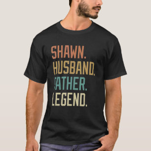 T-shirt Shawn Mari Père Légende Fête des pères Rétro