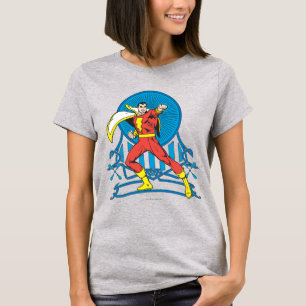 T-shirt SHAZAM dans la lutte