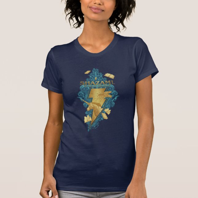 T-shirt SHAZAM ! Furie des dieux | Le royaume des dieux Lo (Devant)