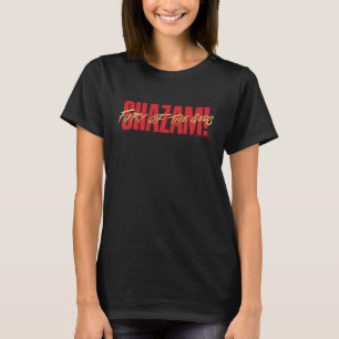 T-shirt SHAZAM ! Furie des dieux   Logo Golden Marker