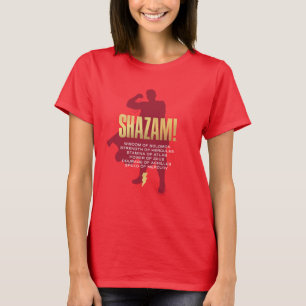 T-shirt SHAZAM ! Furie des dieux   Silhouette Flexante