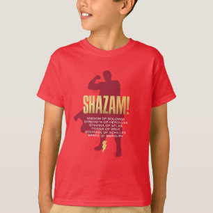 T-shirt SHAZAM ! Furie des dieux   Silhouette Flexante
