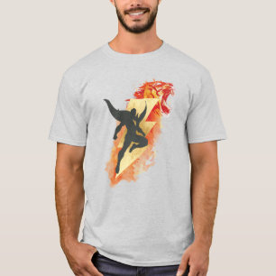 T-shirt SHAZAM ! graphique de tigre et de foudre de  