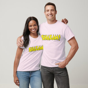 T-shirt Shazam Logo Yellow