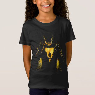 T-Shirt SHAZAM !   Shazam et silhouette de foudre de Billy